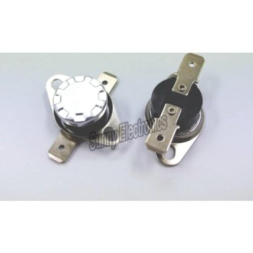 5pcs 180C 356F NC Normally Closed Thermostat Thermal Switch KSD301 SODIAL