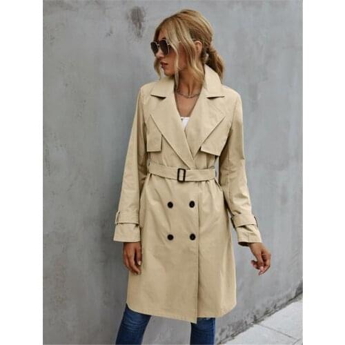 Thefound Women's Trench Coats