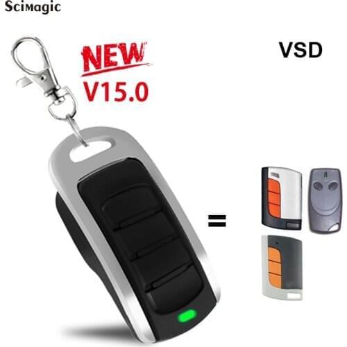 VDS ECO-R TRQ P Garage Remote Control RF VDS Remote Control 433.92MHz Rolling Code Opener