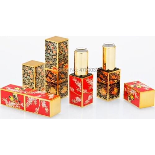 10/30pcs Top Grade 12.1mm Square Lipstick Tube, DIY Lip Balm Bottle Tube Container,Professional Beauty Empty Cosmetic Container