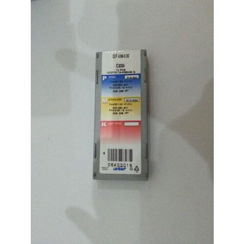 10PCS CARBIDE INSERT GIF4.86-0.30 IC9054
