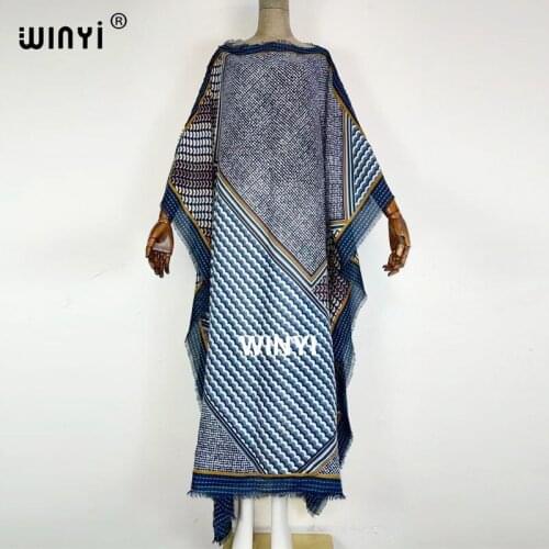 2021 Middle East America Africa Clothing cotton holiday Sexy Casual Tiger Head Printed Dress autumn Maxi Bohemia Elegant Dress