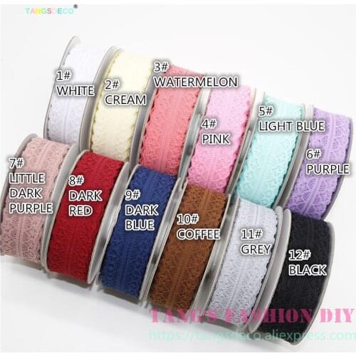 25 Yards/Roll---2.8cm Width DIY Beauty Lace No Elasticity