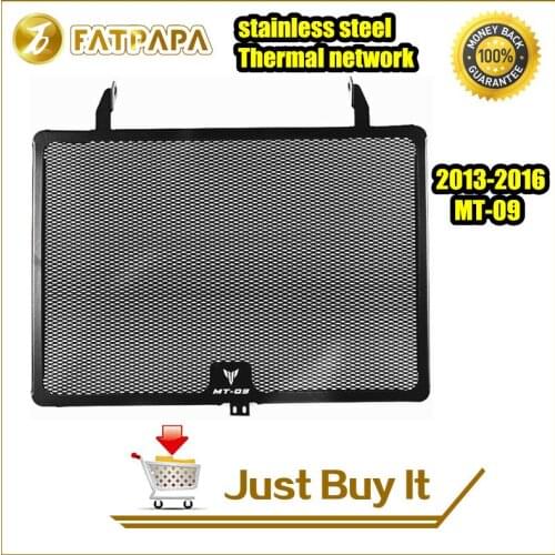 Free shipping Motorcycle modified accessories Water tank protection net Radiator cover Fit For yamaha MT09 2013-2014-2015-2016
