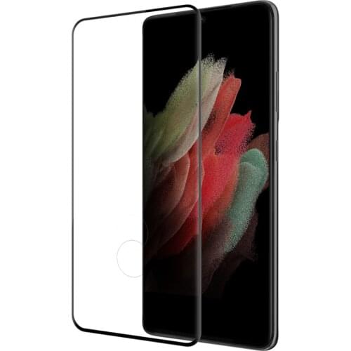 For Samsung S21 Ultra Glass 3D NILLKIN CP+ Max Curved Anti-Burst Tempered Glass for Samsung Galaxy S21 Ultra Screen Protector