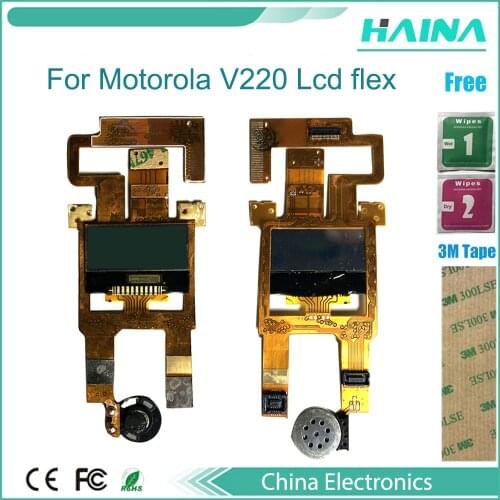 LCD Flex Cable Ribbon For Motorola V220 Lcd flex
