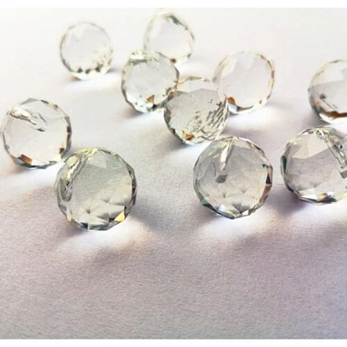AAA Quality Guaranteed K9 Clear 15MM Crystal Faceted Chandelier Balls Light Pedants Crystal Suncatchers 50pcs/Lot Best Selling