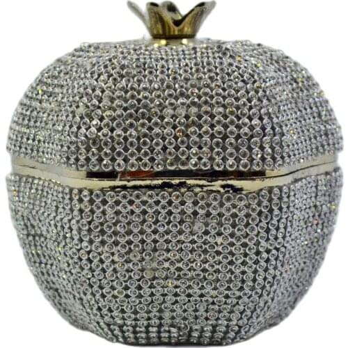 Multi-Purpose Pomegranate Shaped Stonework Chocolate Delight with Hazelnut Cookie Jewelry Box Luxury Gift European Modern