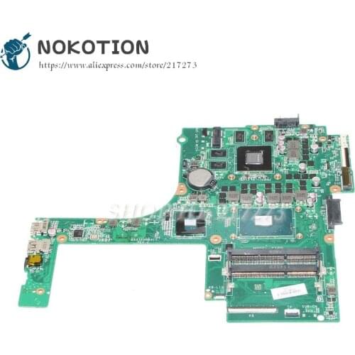 NOKOTION DAX1PDMB8E0 832848-001 For HP Pavilion 15-AK laptop motherboard 15.6 inch SR2FQ i7-6700HQ GTX 950M 4GB GDDR3
