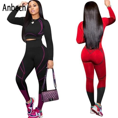 New Womens Sports And Leisure Clothing Suits Solid Color Comfortable Suits Stack Sweat Pant Sets Tracksuits Womens Clothing