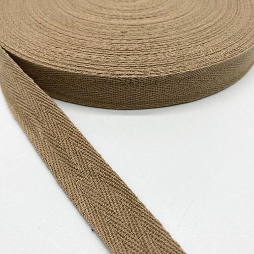 New 10mm 20mm 100% Cotton Ribbon Hserringbone Ribbon Hair Bow Party Christmas Wedding DIY Sewing Crafts #15