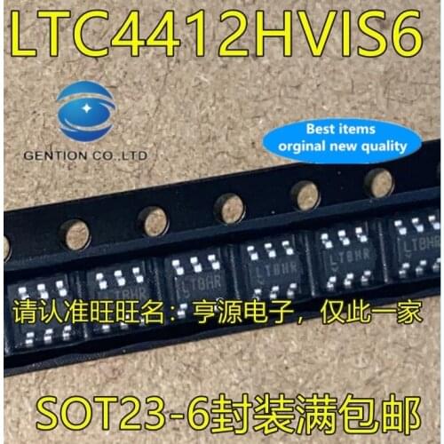 10PCS LTC4412 LTC4412HVIS6 silk-screen LTBHR SOT23-6 power supply control IC in stock 100% new and original