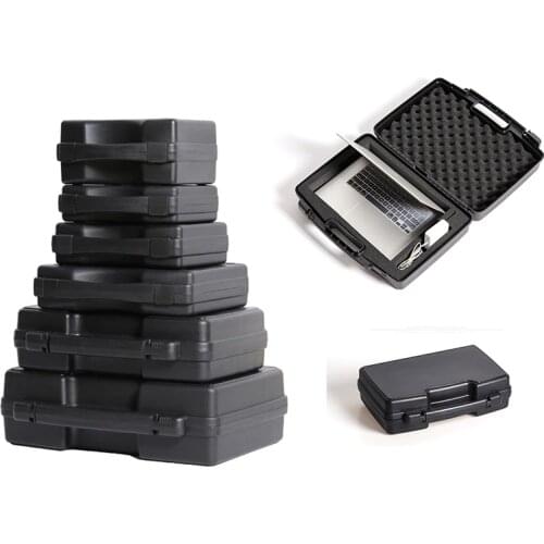 Portable Protective Safety Toolbox Equipment Suitcase Instrument Box ABS Plastic Sealed Aviation Safety Toolbox with Foam