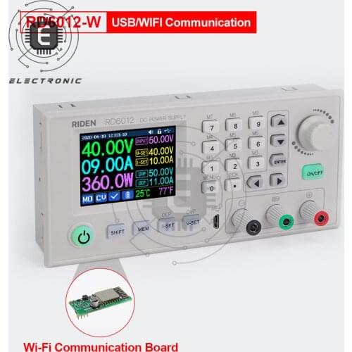 RD6012 RD6012W USB WiFi DC - DC Voltage Current Step-down Power Supply Module Digital Power Supply Case S800 Power 65V 800W