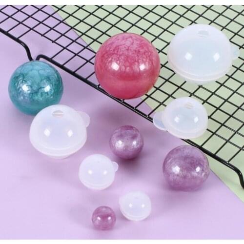 Stereo Spherical Silicone Mold Cake Decorating Tools ewelry Making DIY Balls Resin Decoration Crafts