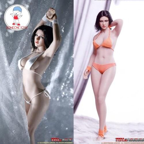 TBLeague 1/6 Europe Female Fat Seamless Body Figure PHMB2019-S28A/S29B Pale Suntan Skin 12 Inches Woman Action Figurine Dolls