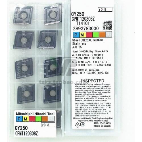 HITACHI CPMT120308Z CY250 CNC Carbide insert