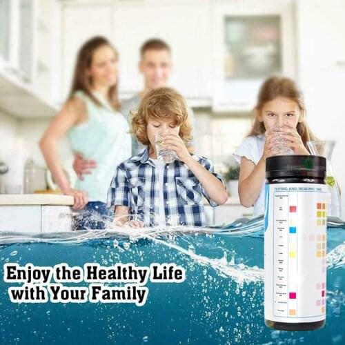 14-in-1 Drinking Water Test Kit Water Quality Test for Well and Tap Water 50/100pcs C1