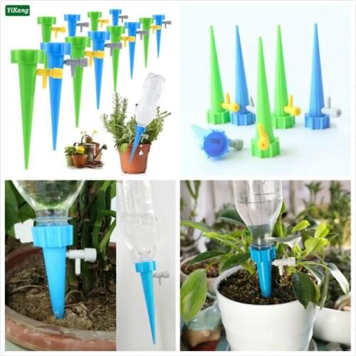 Automatic Drip Irrigation System Self Watering Spike for Plants Flower Greenhouse Garden Adjustable Auto Water Dripper Device