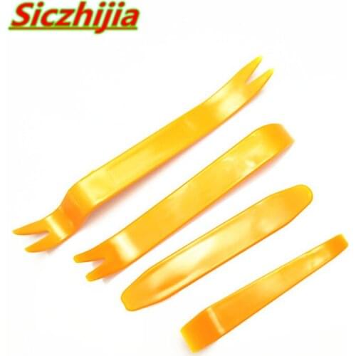 Car radio door clip panel instrument panel audio removal installation tool 4 pieces for SEAT Ibiza Leon Toledo Arosa Alhambra