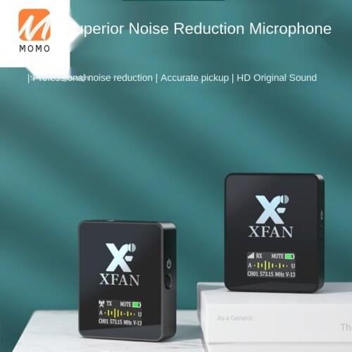 Wireless Microphone Collar Microphone Bee SLR Microphone Mobile Phone Sound Recording Microphone Live Broadcast Noise Reduction