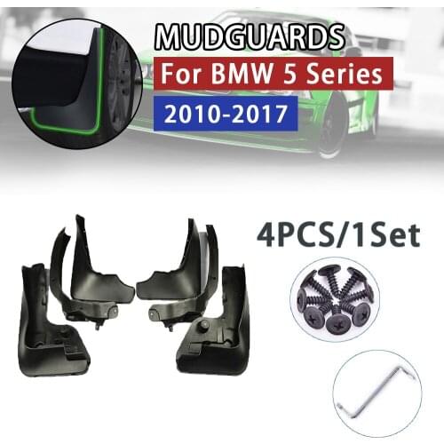 For BMW 5 Series Gran Turismo GT F07 2010~2017 Mudguard Fender Mud Guard Flaps Splash Flap Mudguards Accessories 535i 550i 530d