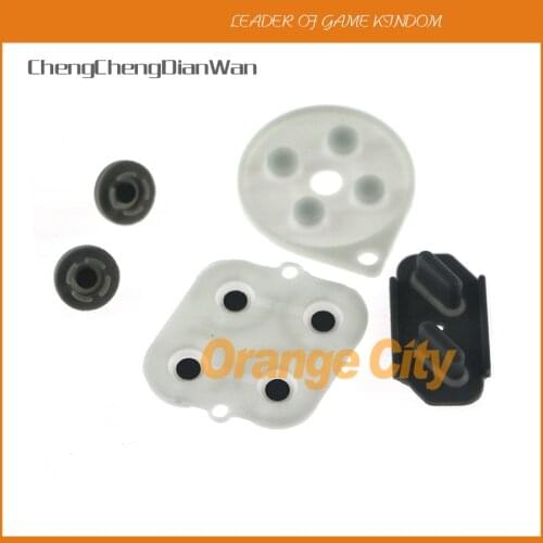 ChengChengDianWan Conductive Silicone rubber Pads Buttons Repair Replacement For SNES Super NES 30sets-60sets-100sets