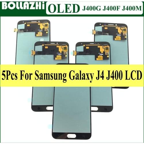 Lot 5 Piece LCD screen For Samsung J400 J4 Adjust Touch Screen Digitizer LCD Display Assembly For Samsung Galaxy J4 5.5