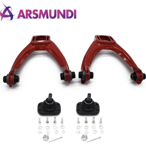Adjustable (L&R) Front Upper Control Arm Camber Kit For HONDA CIVIC EK 96-00 RED