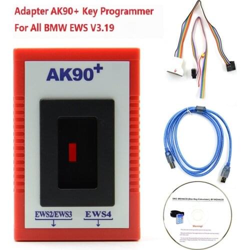 Best Price! Newest Version V3.19 AK90 Key Programing Tool AK90+ all for BMW EWS AK90 Key Programmer AK-90
