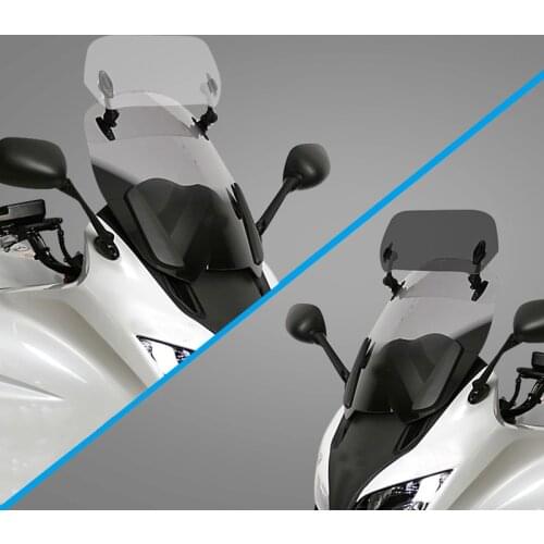 Motorcycle windshield extension bracket Adjustable Clip On Windscreen For SUZUKI Bandit GSF750 Bandit GSF1200 Bandit GSF1250