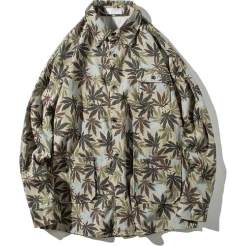 Men shirt stranger things camisa masculina Long sleeves hawaiian shirt Men Clothing linen shirts men A short sleeved shirt