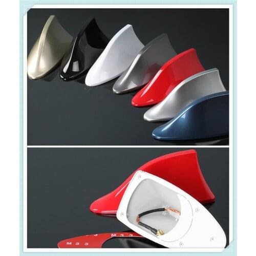 Universal car radio shark fin antenna FM signal antenna Accessories for BMW E88 1M F20 F21 F15 X5M E71 X6 X6M E46 E90 E91 E92