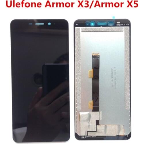 Original For Ulefone Armor X3 5.5 inch LCD Display and Touch Screen Assembly Repair Parts For Ulefone Armor X5 Android 9.0