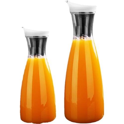1PC Cold Kettle Acrylic Jug Household 1.1L Resistance Heat kettle Juice Plastic transparent