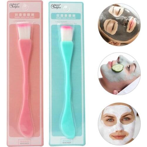 1PC Silicone Facial Cleansing Brush Face Body Mask Exfoliating Handheld Brush Blackhead Removal Brush Skin Care Massager Tools