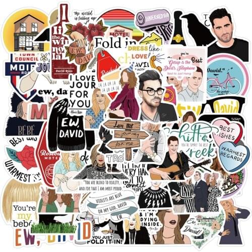 10/52PCS Creek Stickers Laptop DIY Motorcycle Luggage Guitar Bike Skateboard Car Graffiti Sticker Kid Classic Toys