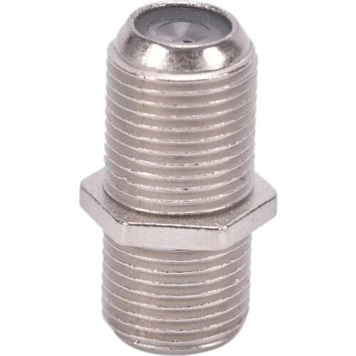 10pcs F Type Coupler Adapter Connector Female F/F Jack RG6 Coax Coaxial Cable Used In Video Or 1pcs SMA RF Coax Connector Plug