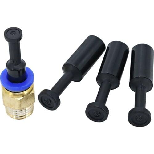 5PCS /Lot Pneumatic Blanking Pipe End Cup Plug Plugs Air Hose Tube Push Fit Connector Plastic pp4 pp6 pp8 pp10 4mm 6mm 8 10 12