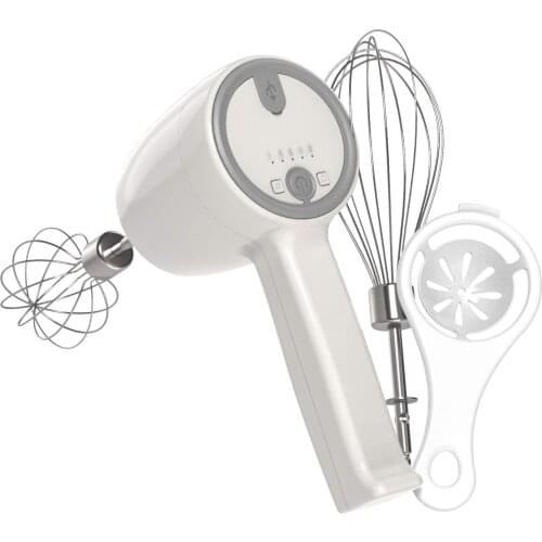 5 Speed Wireless Electric Food Mixer Egg Beater Milk Frother Hand Blender Baking Mixer Mixing Egg Cream Food Kitchen Whisker