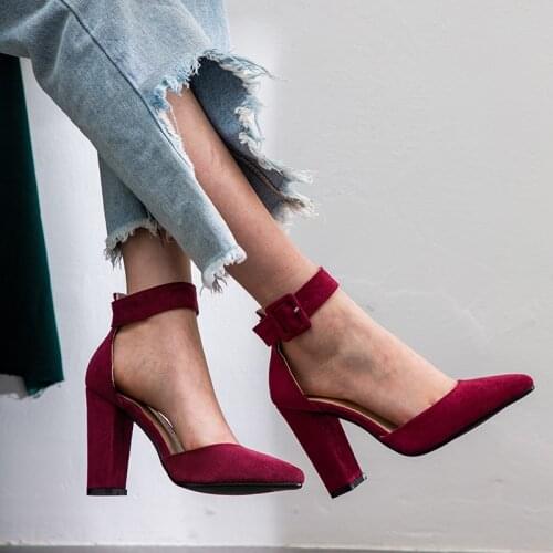 2021 Sexy Sandalias femeninas Classic High Heels Women Sandals Summer Ladies Strappy Pumps Platform Heels Woman Ankle Strap Shoe