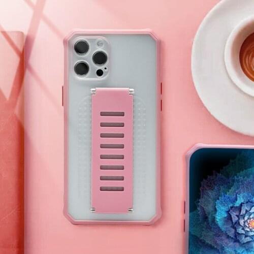 Wrist Strap Phone Case for iPhone 12 11 Pro Max Xs Max Xr 7 8 6s Plus Xs Matte shockproof Holder Cover For iPhone X SE 2020 Case