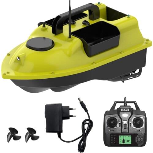 GPS Fishing Bait Boat w/ 3 Bait Containers Automatic Bait Boat 400-500M Remote Range Fishing Accessories Sea Fishing Tackle 2021