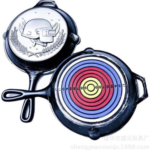 Game PUBG 1:1 Saucepan Playerunknowns Battlegrounds Surrounding Weapons PU Cosplay Props Model Figure 42cm