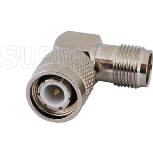 Superbat TNC Adapter TNC Plug to Jack Right Angle RF Coaxial Connector