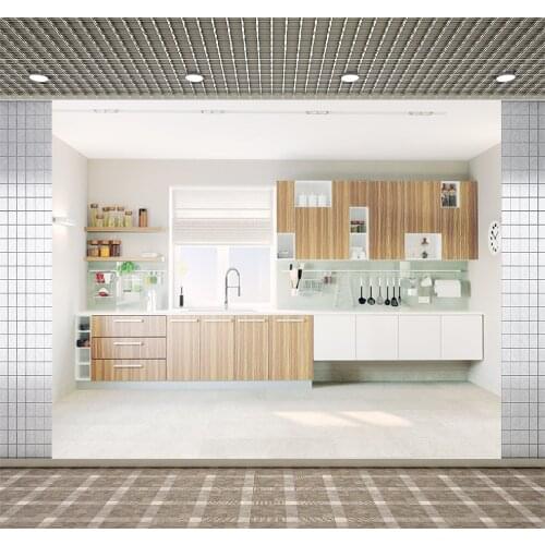 Lyavshi Modern Kitchen Tools Cupboard Wallpaper Party Interior Photography Backgrounds Photographic Backdrops For Photo Stadio