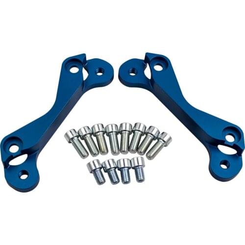 For Subaru Big Brake FHI 2 Pot Rear Caliper Adapters WRX VERSION 2