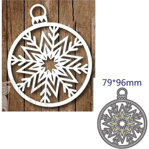 Metal cutting dies cut die mold Christmas snowflake decoration Scrapbook paper craft knife mould blade punch stencils dies