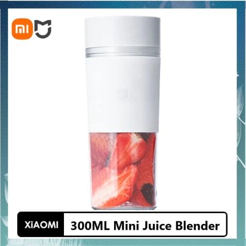 Xiaomi MIJIA 300ML Mini Juice Blender Portable USB-C Charge Juicer Fruit Cup Food Processor Electric Kitchen Mixer Quick Juicing