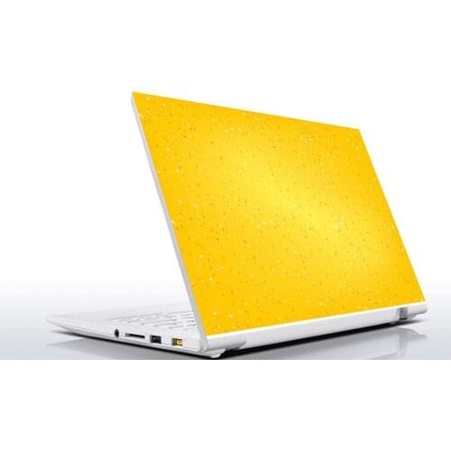 Sticker Master Yellow stripes universal laptop skin for 13 14 15 15.6 16 17 19 "inc notebook decal for Mac, dell, Acer, HP, Toshiba, Asus